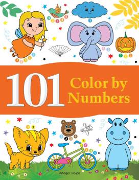 Wonder house 101 color by Numbers Activity Book